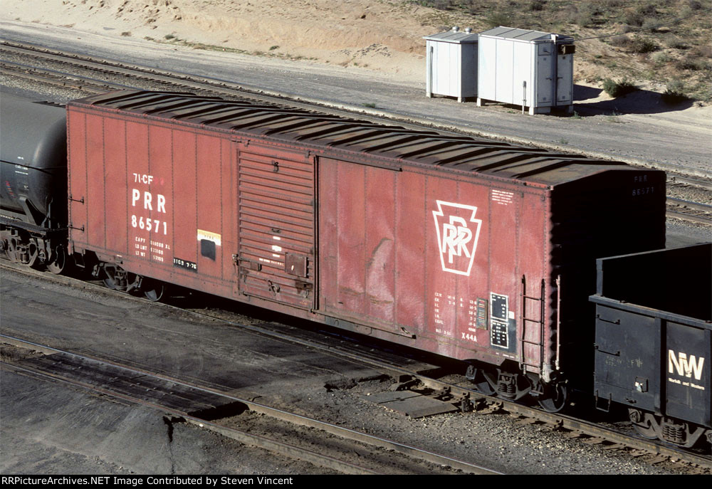 Pennsylvania 50 ft auto parts box PRR #86571